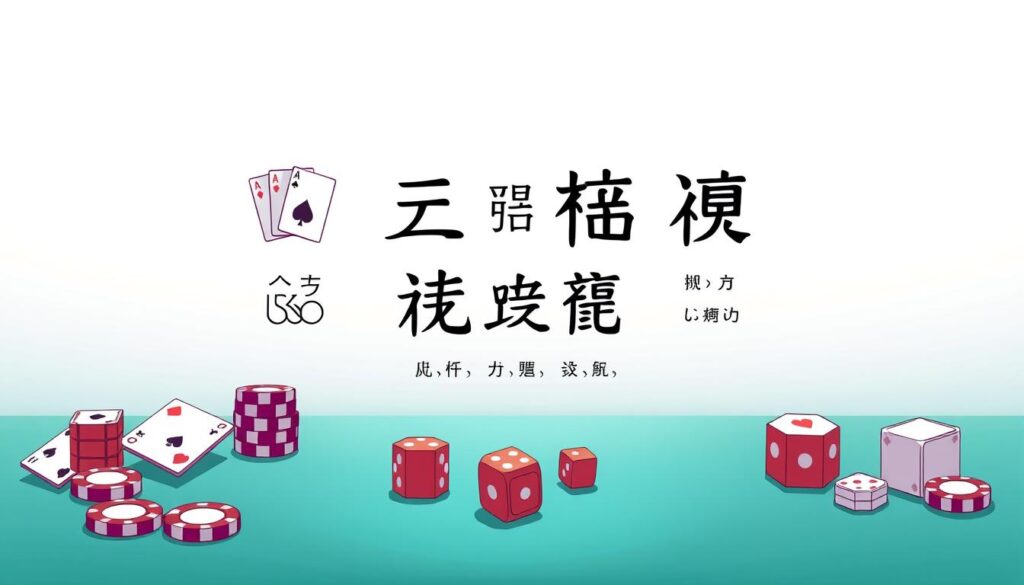 百家樂術語
