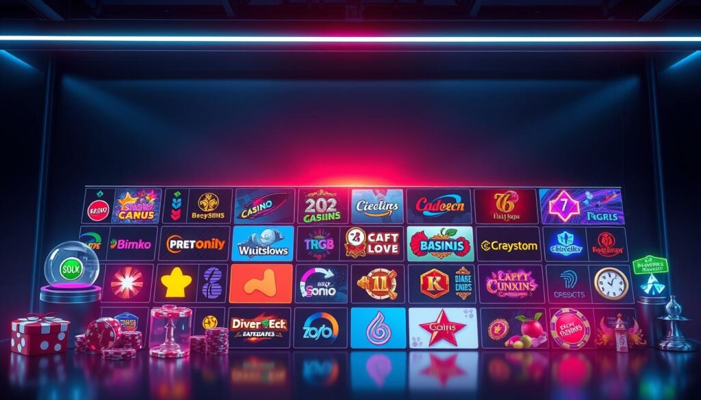 A vibrant and visually striking comparison of top online casino gaming platforms, showcasing their unique features and offerings. Set against a sleek, modern backdrop, the image depicts a range of gaming icons and symbols, each representing a different platform, arranged in a clean, organized grid layout. The composition is enhanced by subtle lighting effects, creating depth and a sense of sophistication. The overall mood is one of professionalism, authority and trust, perfectly capturing the essence of the "百家樂遊戲平台評價比較" section of the article.